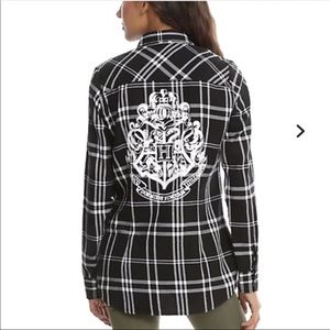 Black Harry Potter Flannel
